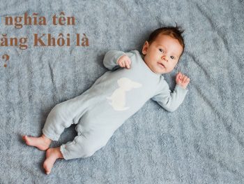 Ý nghĩa tên Đăng Khôi